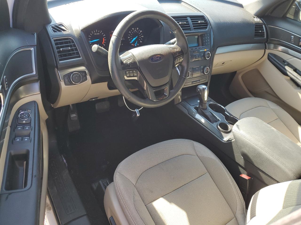 2019 Ford Explorer VIN 1FM5K7D84KGB01833 Copart auction photo, top/roof damage thumbnail 8