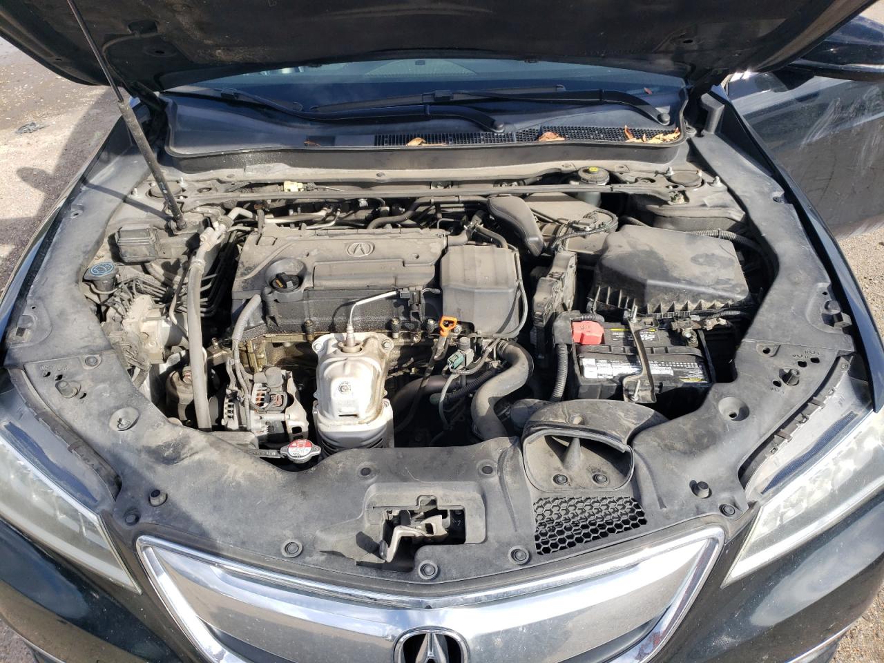 2015 Acura TLX VIN 19UUB1F54FA027775 Copart auction photo, rear end damage thumbnail 12