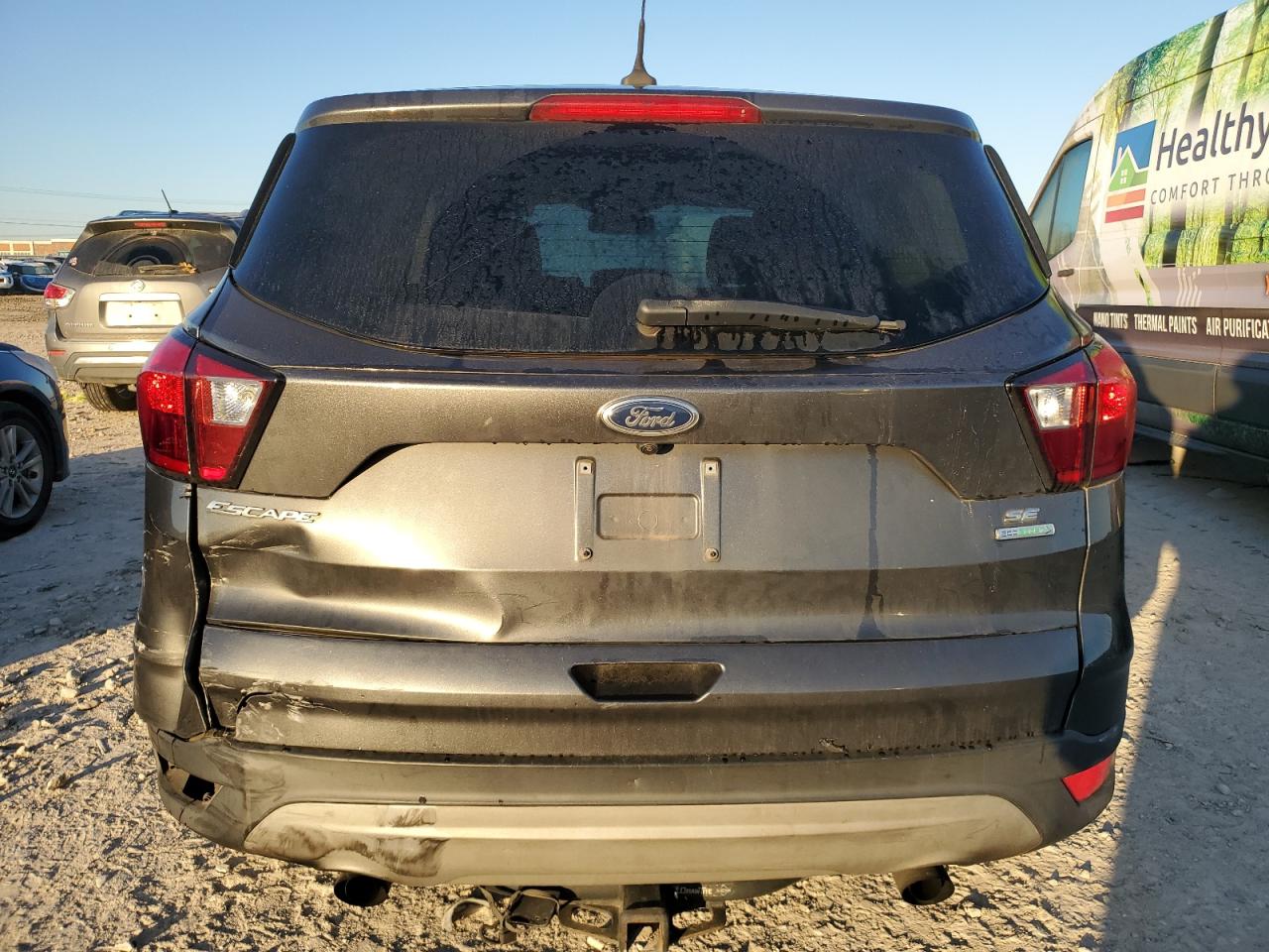 2019 Ford Escape VIN 1FMCU0GD0KUA84290 Copart auction photo, all over damage thumbnail 6