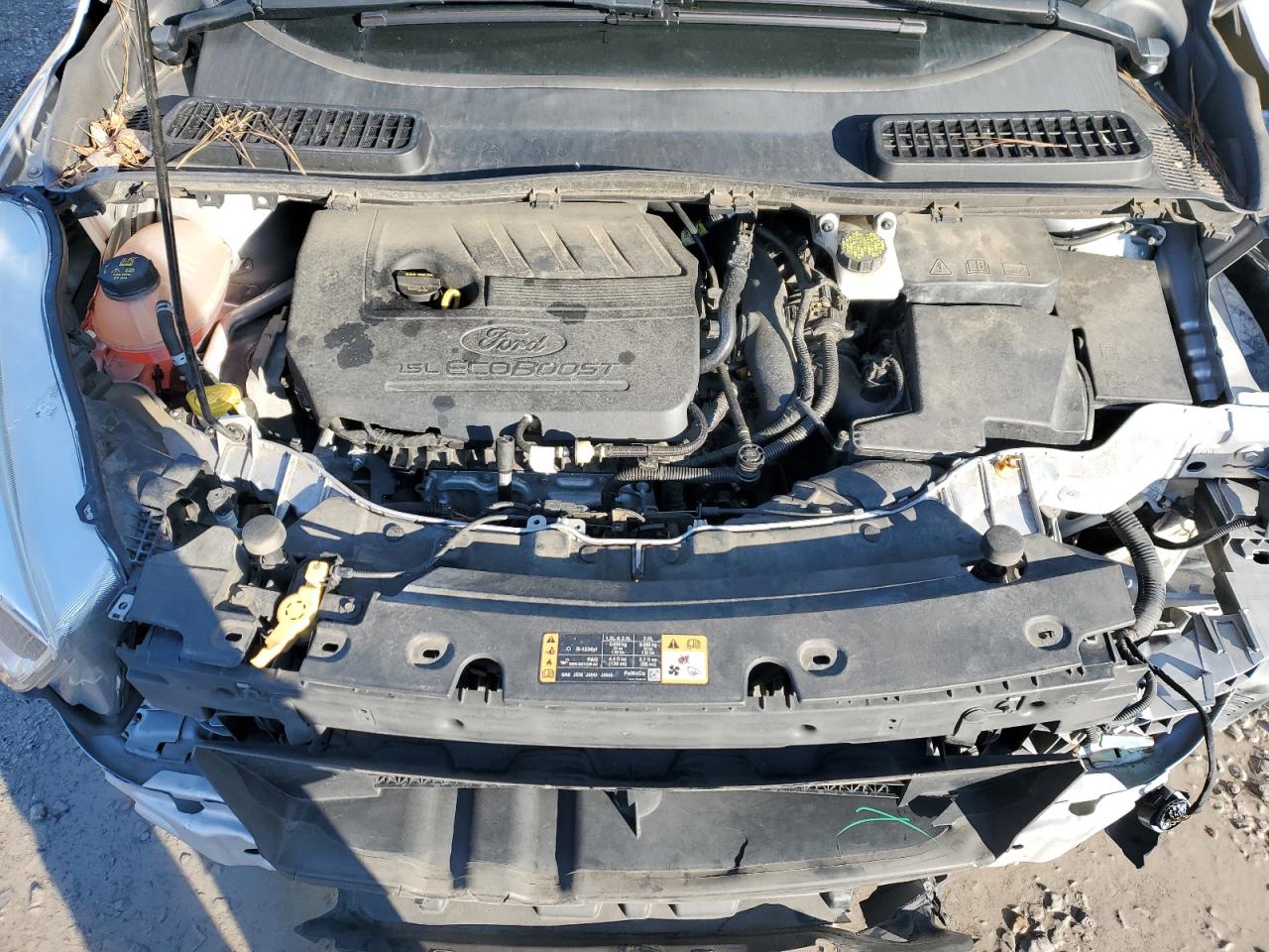 2018 Ford Escape VIN 1FMCU9GD2JUA04927 Copart auction photo, front end / side damage thumbnail 14