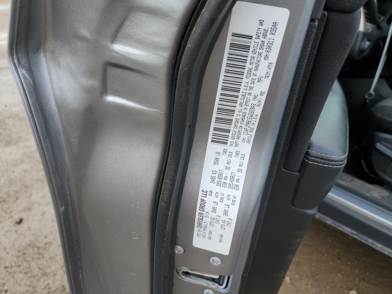 2014 Jeep Cherokee VIN 1C4PJMAB1EW222943 Copart auction photo, front end / minor dent/scratches damage thumbnail 13