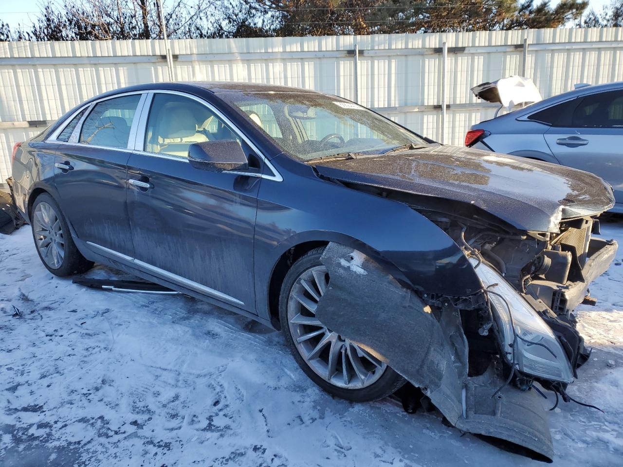 2013 Cadillac XTS VIN 2G61V5S38D9117057 Copart auction photo, front end damage thumbnail 4