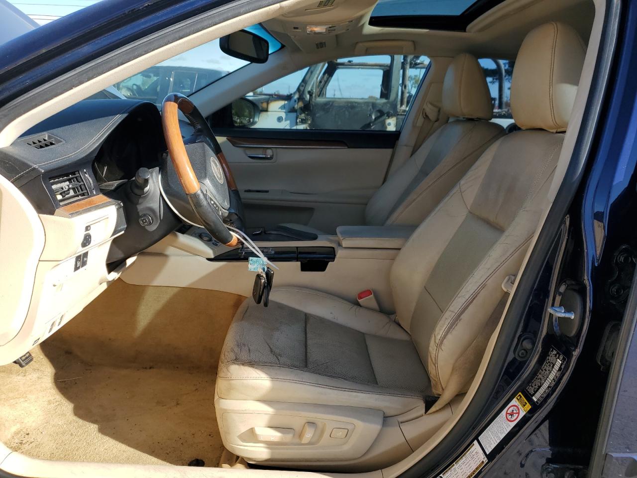 2014 Lexus ES VIN JTHBW1GG1E2072321 Copart auction photo, normal wear / minor dent/scratches damage thumbnail 7