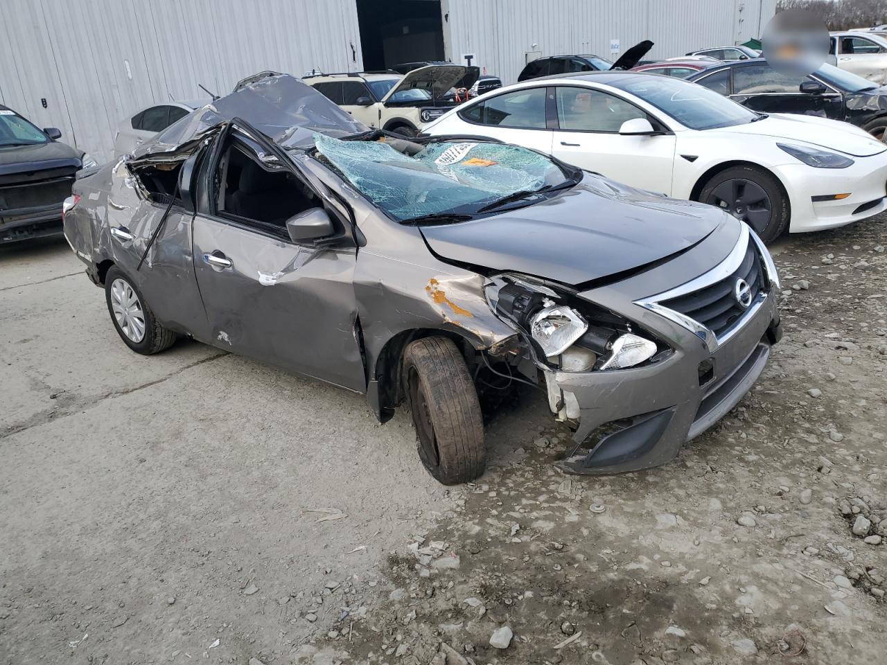 2016 Nissan Versa VIN 3N1CN7AP6GL908889 Copart auction photo, all over damage thumbnail 4