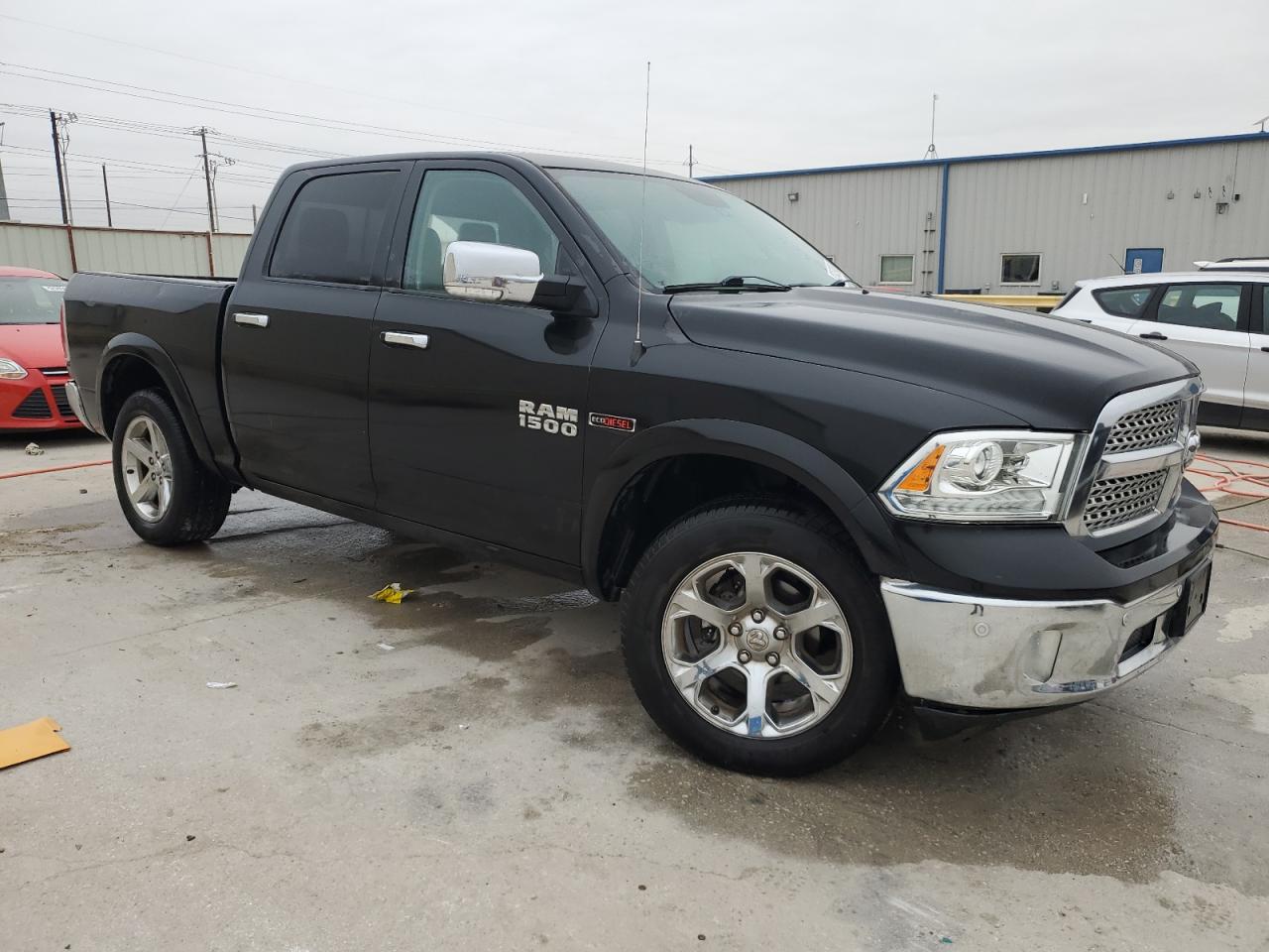 2018 RAM 1500 VIN 1C6RR7NM7JS256019 Copart auction photo, side damage thumbnail 4