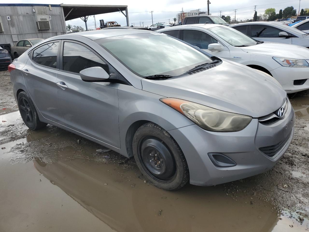 2013 Hyundai Elantra VIN KMHDH4AE5DU977480 Copart auction photo, normal wear damage thumbnail 4