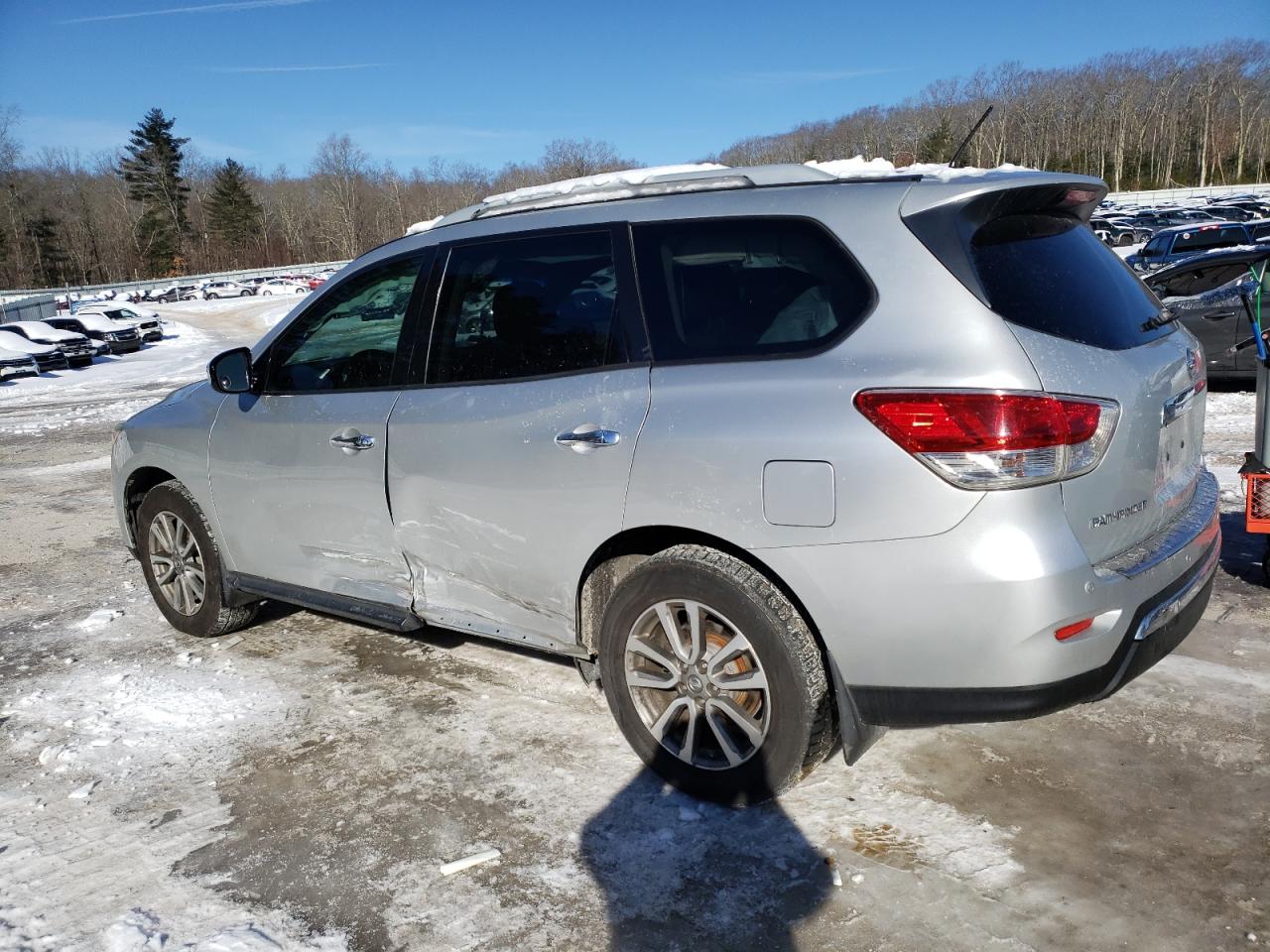 2014 Nissan Pathfinder VIN 5N1AR2MM2EC649688 Copart auction photo, side / minor dent/scratches damage thumbnail 2