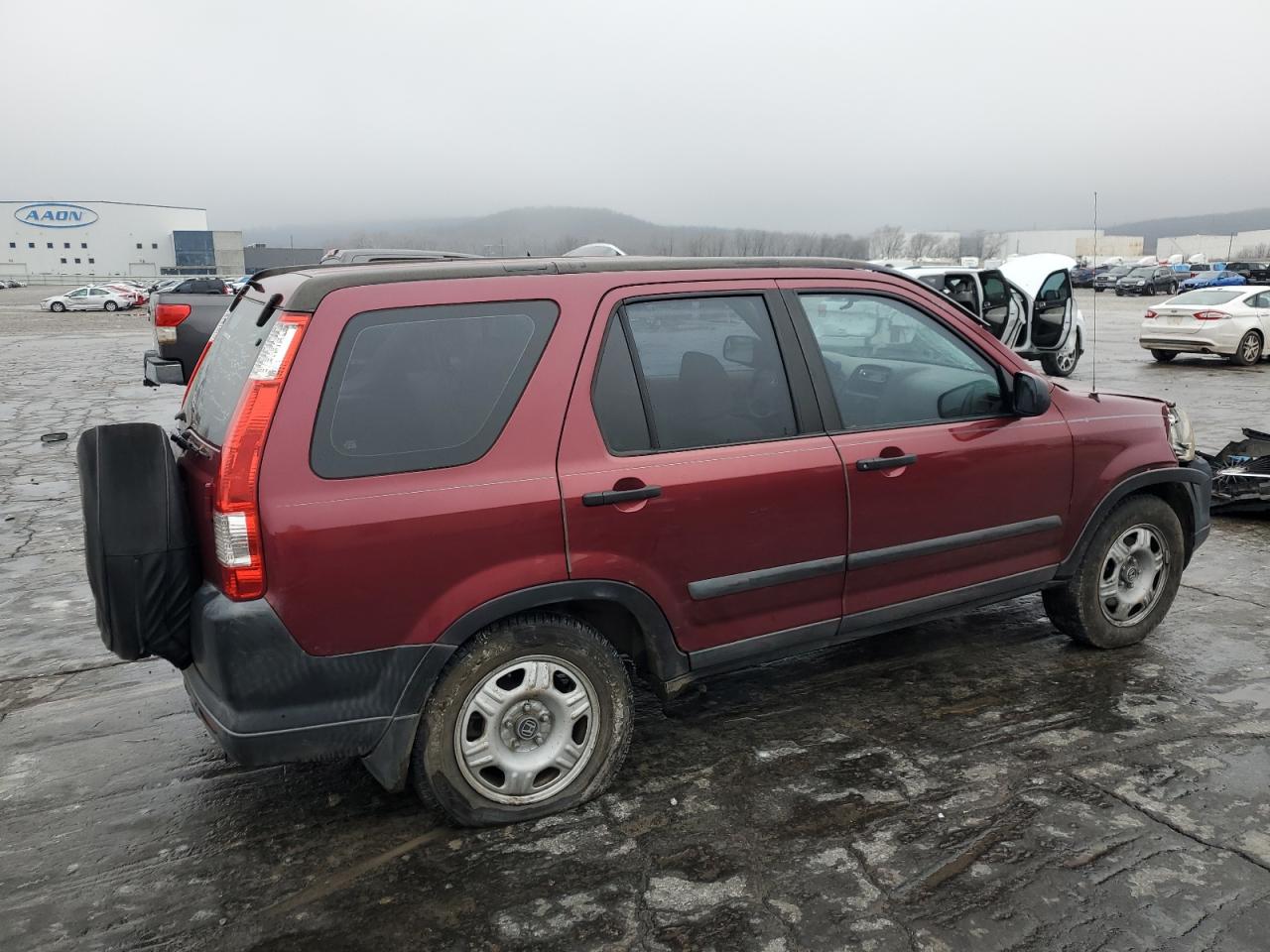 2006 Honda CR-V VIN SHSRD68506U403459 Copart auction photo, all over damage thumbnail 3
