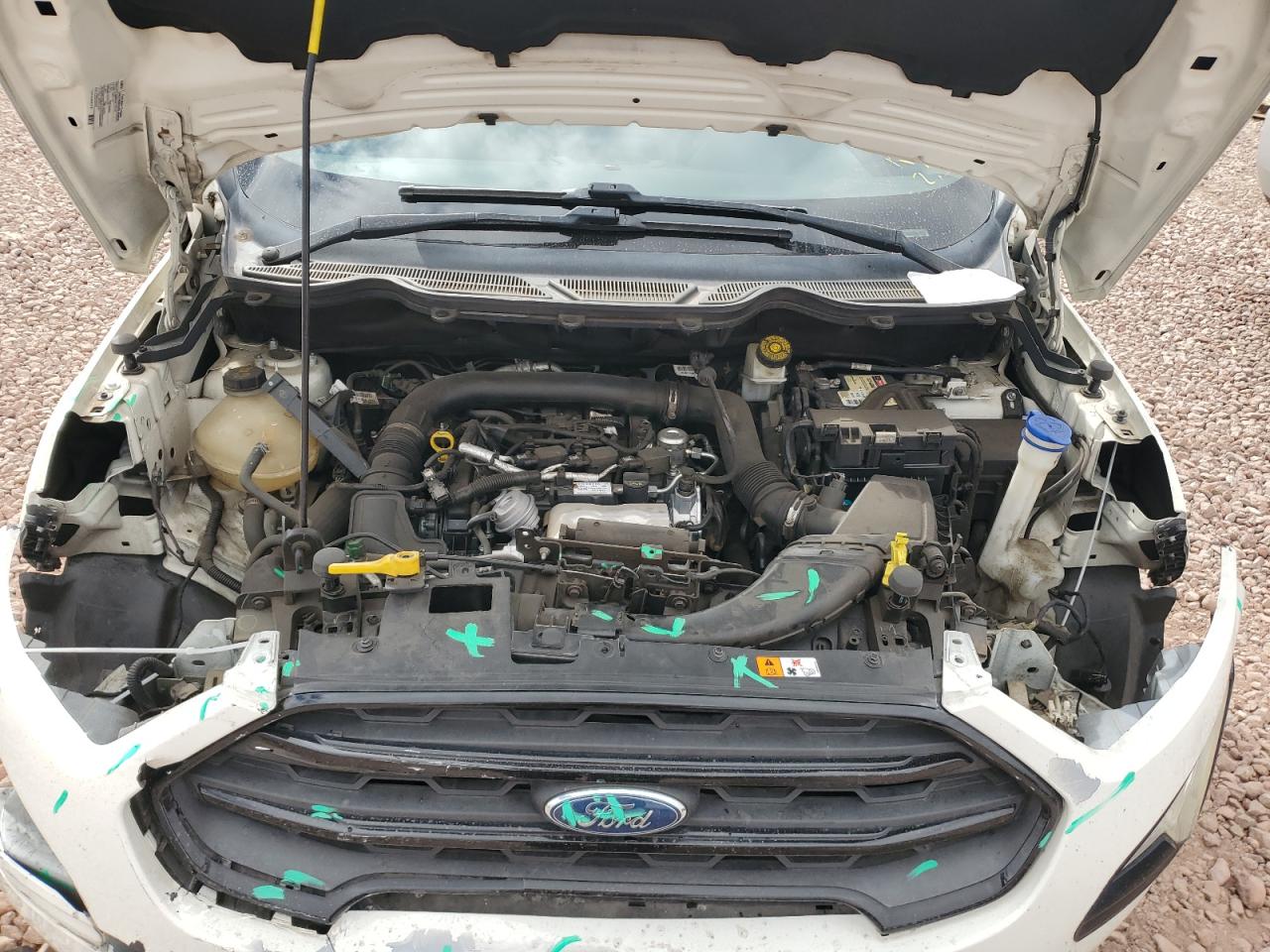 2018 Ford EcoSport VIN MAJ3P1RE8JC219310 Copart auction photo, front end damage thumbnail 11