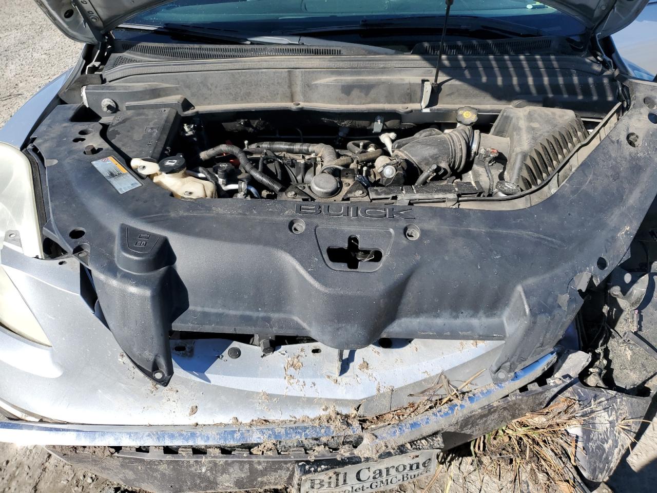 2012 Buick Enclave VIN 5GAKRCED9CJ334216 Copart auction photo, front end / rear end damage thumbnail 13