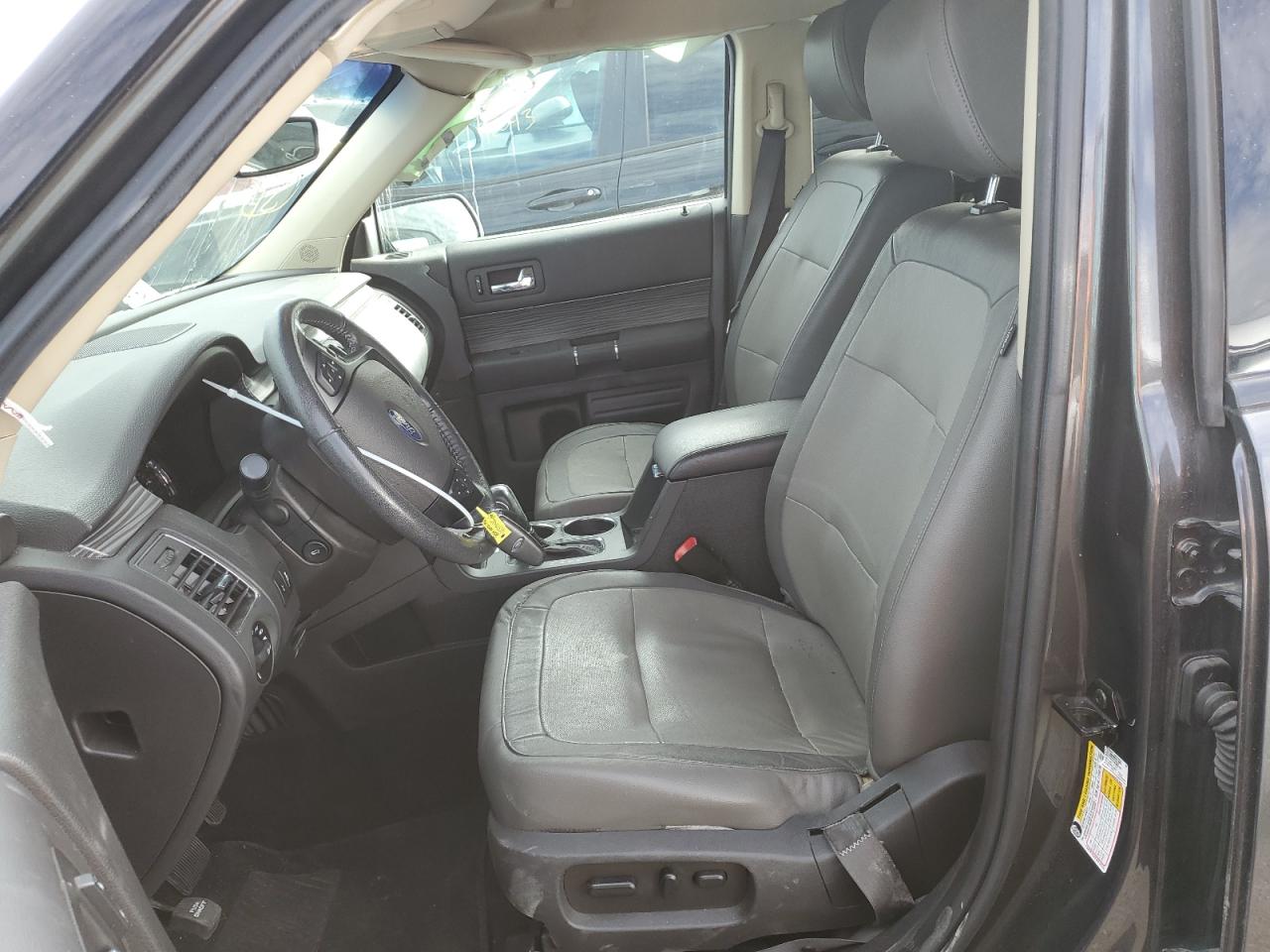 2019 Ford Flex VIN 2FMGK5C80KBA21368 Copart auction photo, front end / side damage thumbnail 7