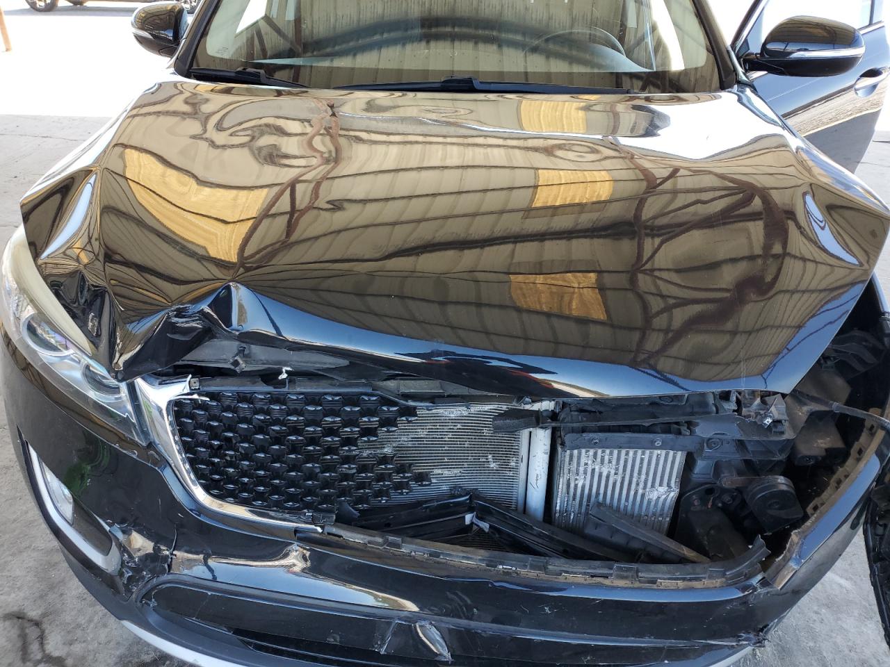 2017 KIA Sorento VIN 5XYPHDA12HG283867 Copart auction photo, front end damage thumbnail 14