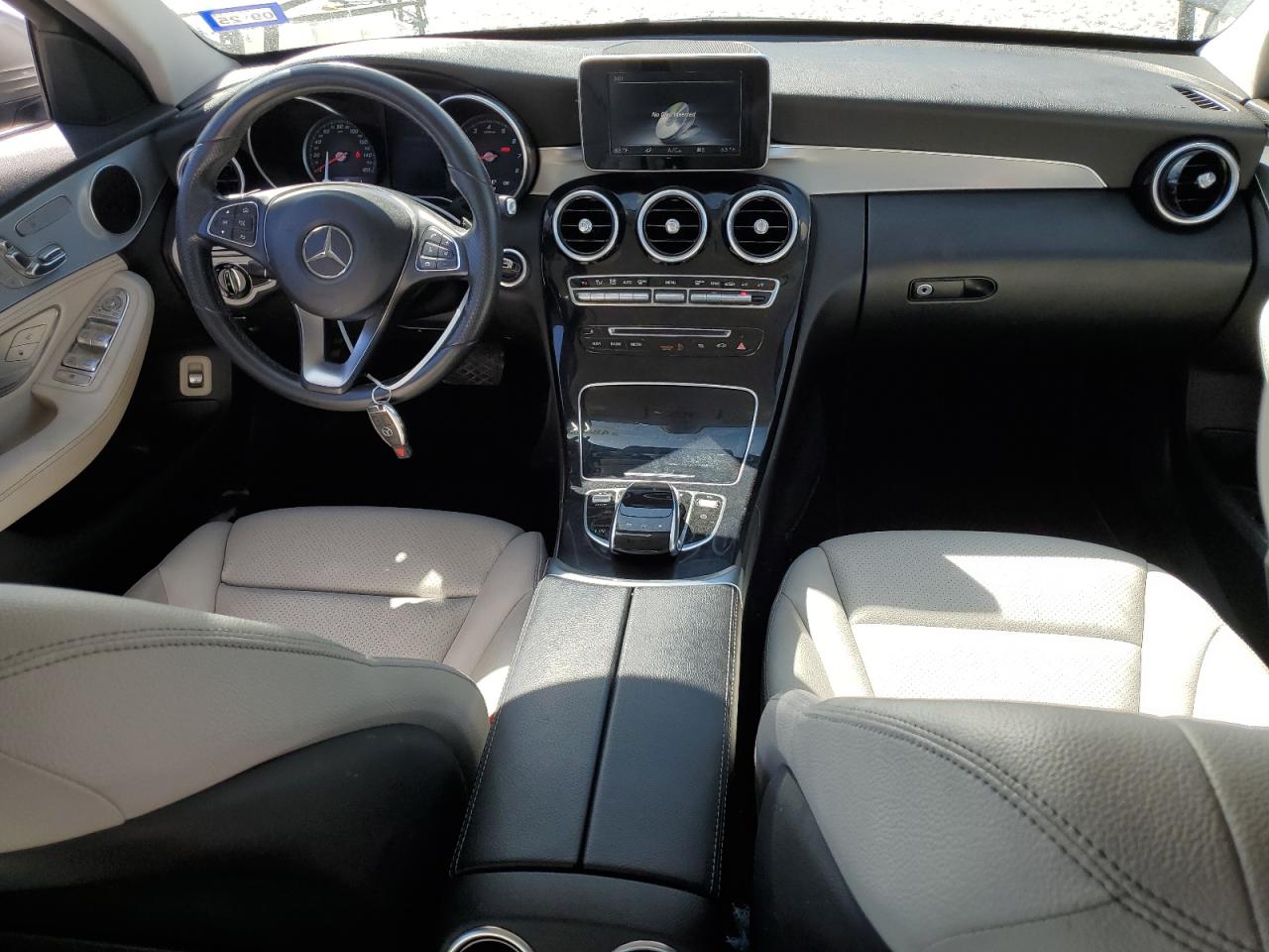 2015 Mercedes-Benz C-klasse VIN 55SWF4KB6FU081755 Copart auction photo, rear end damage thumbnail 8