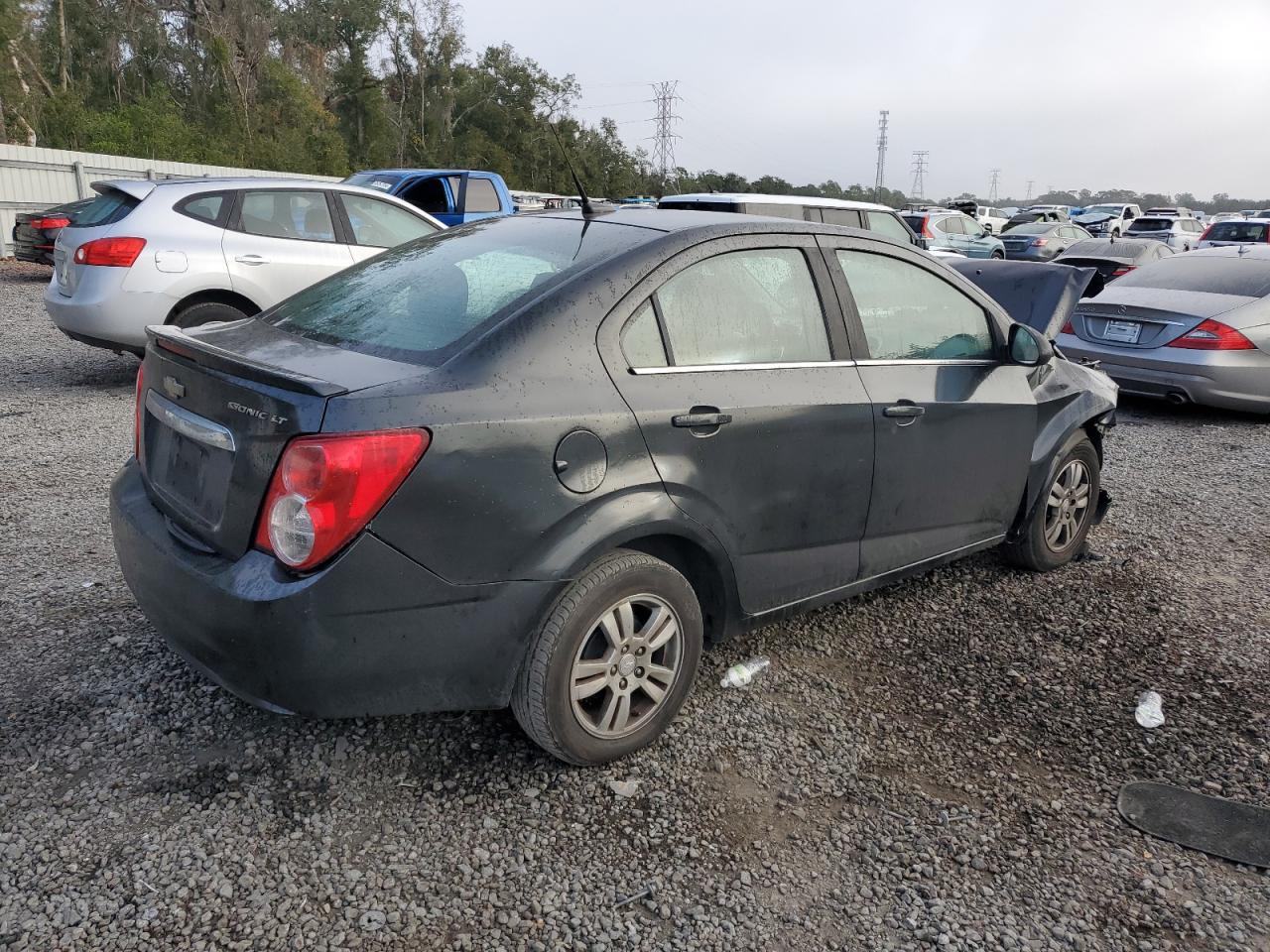 2014 Chevrolet Sonic VIN 1G1JC5SH9E4217891 Copart auction photo, front end damage thumbnail 3