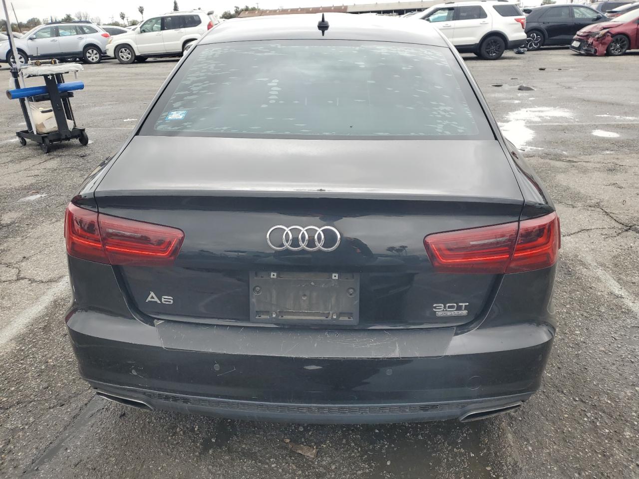 2016 Audi A6 VIN WAUFGAFC3GN161448 Copart auction photo, rear end damage thumbnail 6