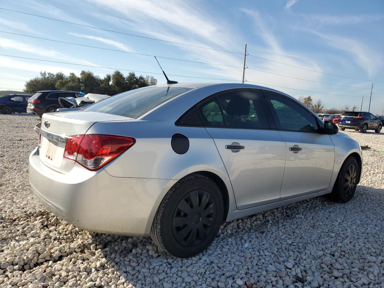 2014 Chevrolet Cruze VIN 1G1PA5SH4E7141169 Copart auction photo, front end / side damage thumbnail 3