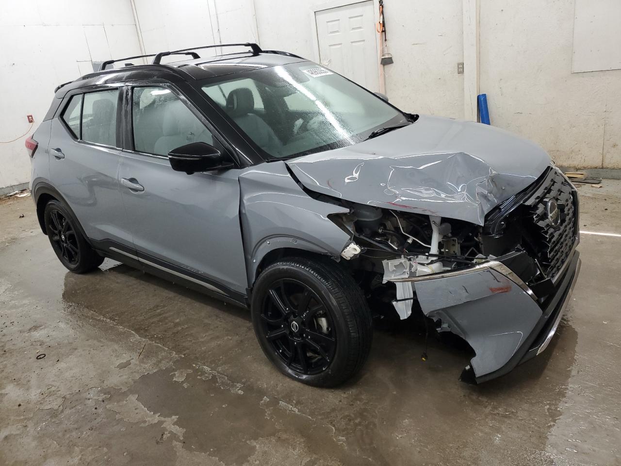 2021 Nissan Kicks VIN 3N1CP5DV1ML538827 Copart auction photo, front end / undercarriage damage thumbnail 4