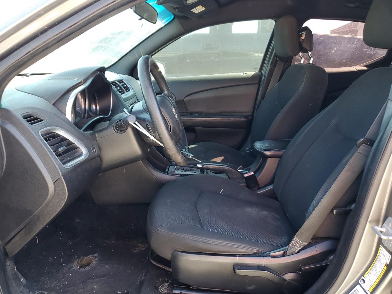2013 Dodge Avenger VIN 1C3CDZAB2DN534085 Copart auction photo, front end / side damage thumbnail 7