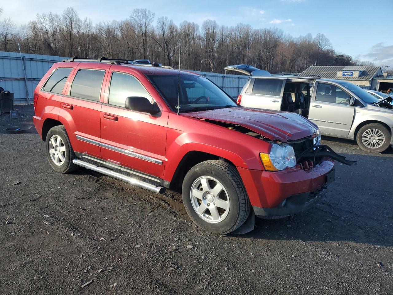 2010 Jeep Grand Cherokee VIN 1J4PR4GK1AC134190 Copart auction photo, front end / rear end damage thumbnail 4