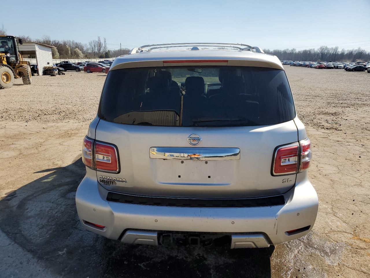 2018 Nissan Armada VIN JN8AY2ND9J9059716 Copart auction photo, front end / rear end damage thumbnail 6