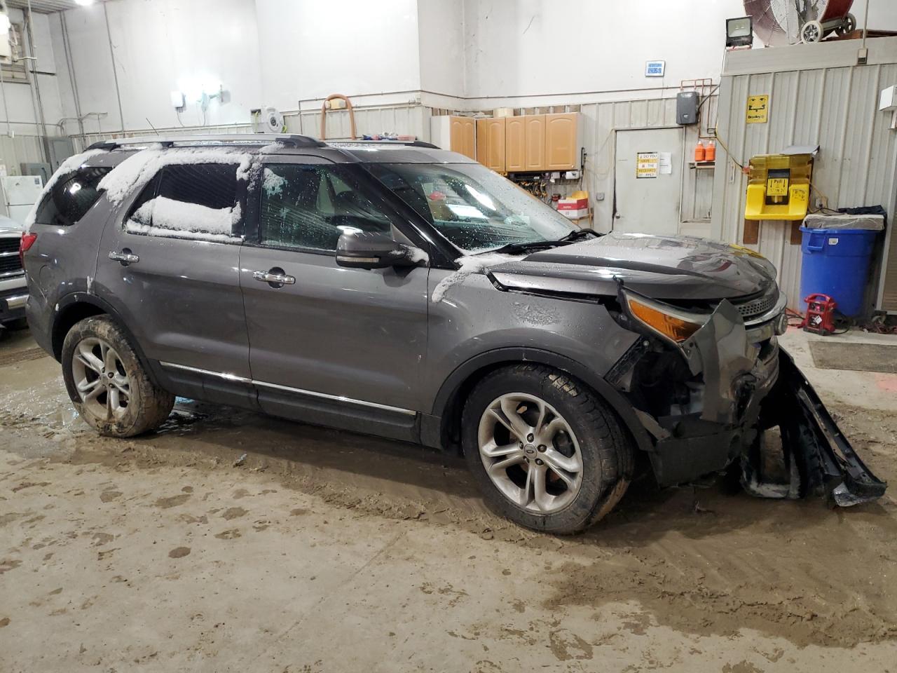 2011 Ford Explorer VIN 1FMHK8F89BGA14624 Copart auction photo, front end damage thumbnail 4