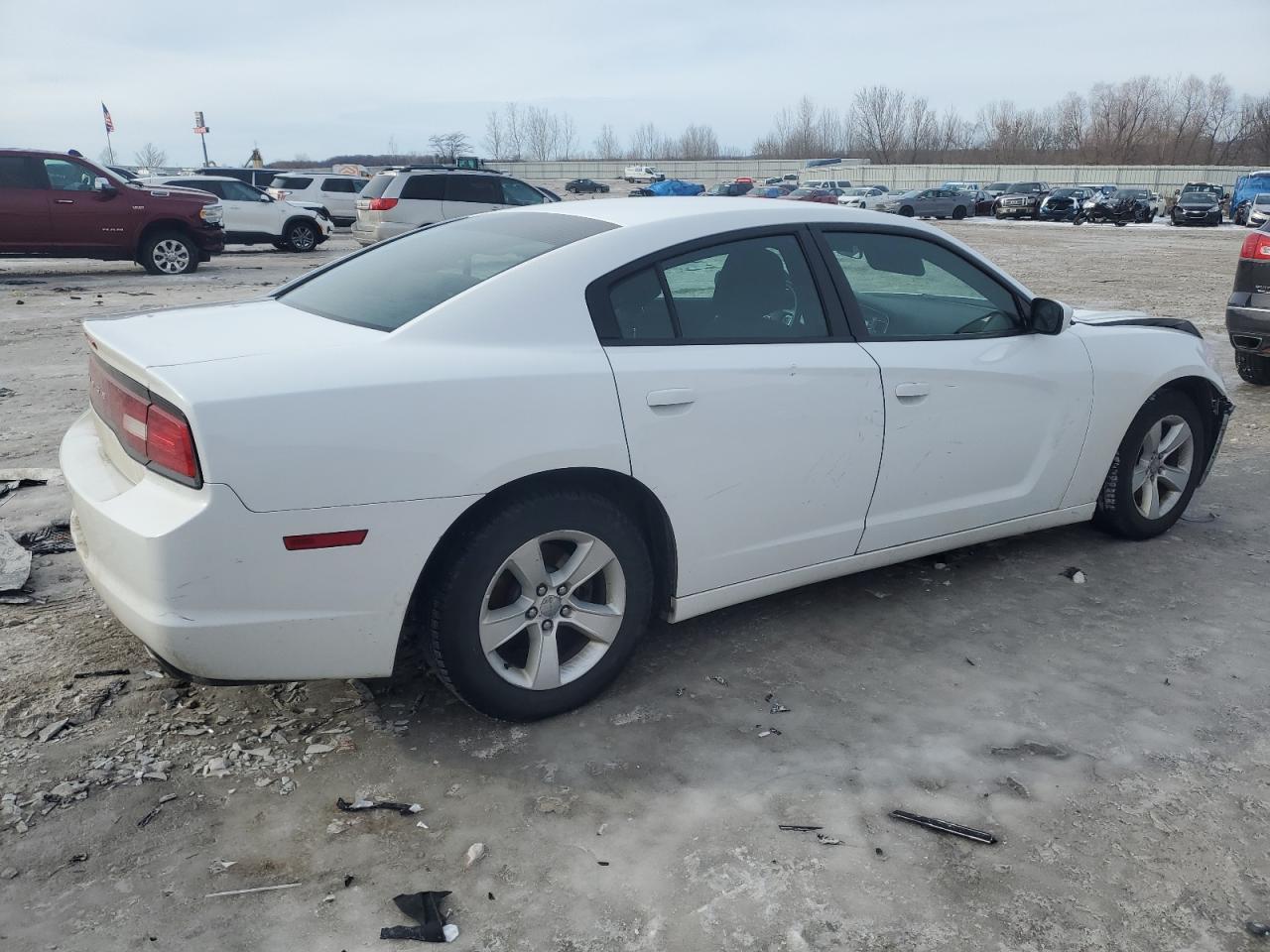 2014 Dodge Charger VIN 2C3CDXBG5EH324430 Copart auction photo, front end damage thumbnail 3