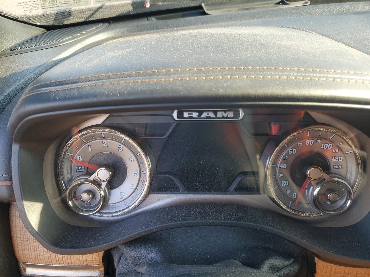 2019 RAM 1500 VIN 1C6SRFKT5KN631882 Copart auction photo, front end / side damage thumbnail 9