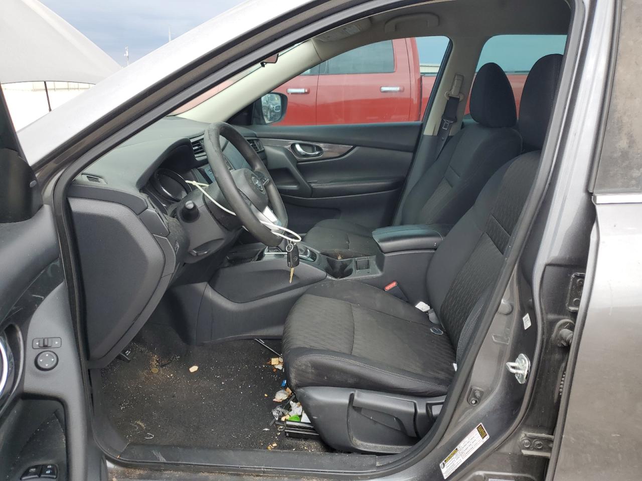 2017 Nissan Rogue VIN 5N1AT2MTXHC842605 Copart auction photo, front end damage thumbnail 7