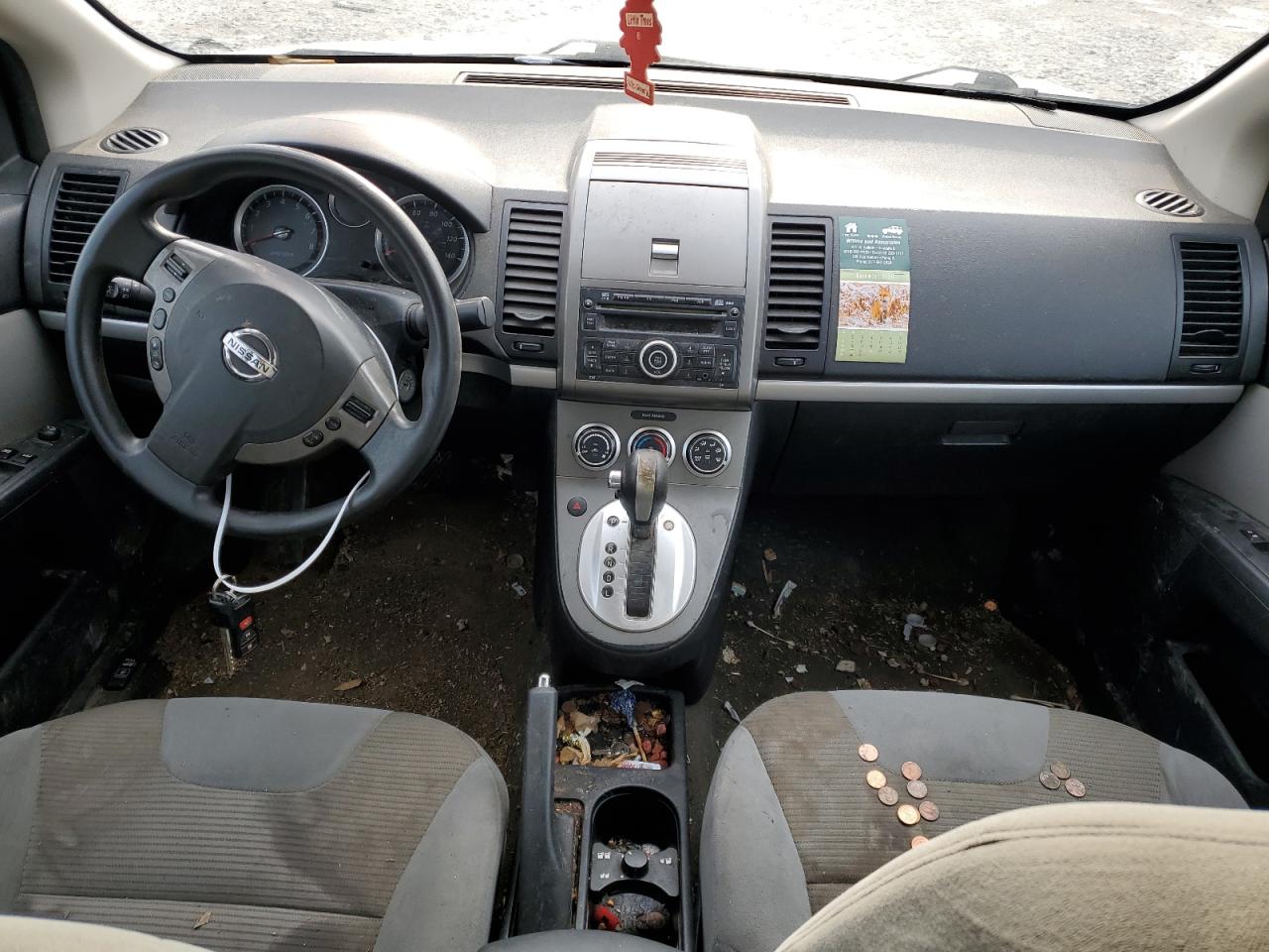 2010 Nissan Sentra VIN 3N1AB6AP4AL721359 Copart auction photo, front end damage thumbnail 8