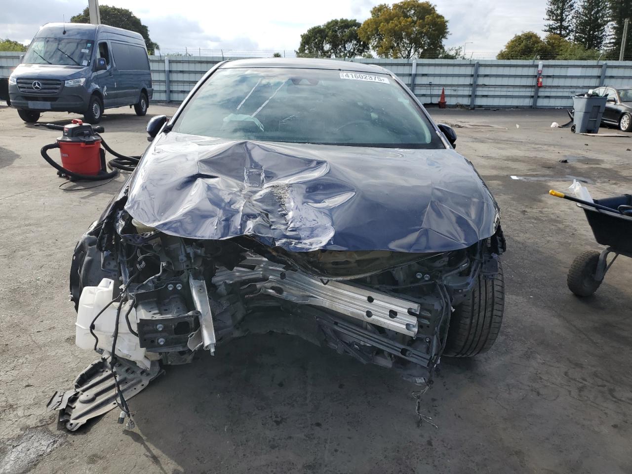 2020 Toyota Corolla VIN 5YFS4RCE6LP014438 Copart auction photo, front end damage thumbnail 5