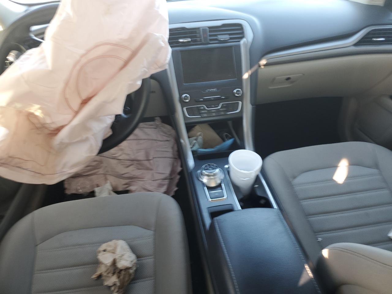 2019 Ford Fusion VIN 3FA6P0T95KR259687 Copart auction photo, front end damage thumbnail 8