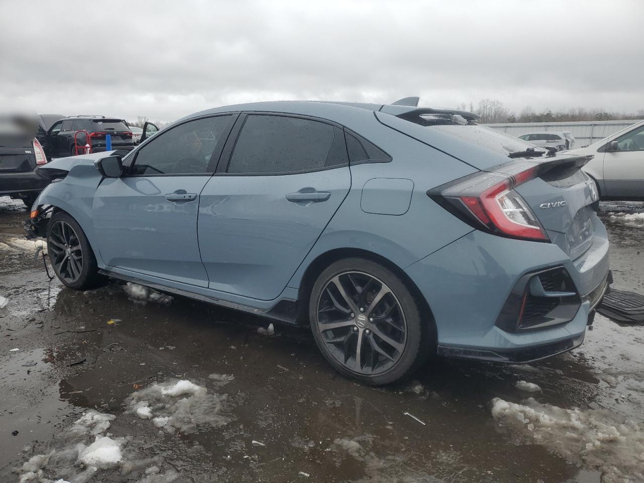 2021 Honda Civic VIN SHHFK7H40MU225156 Copart auction photo, front end damage thumbnail 2