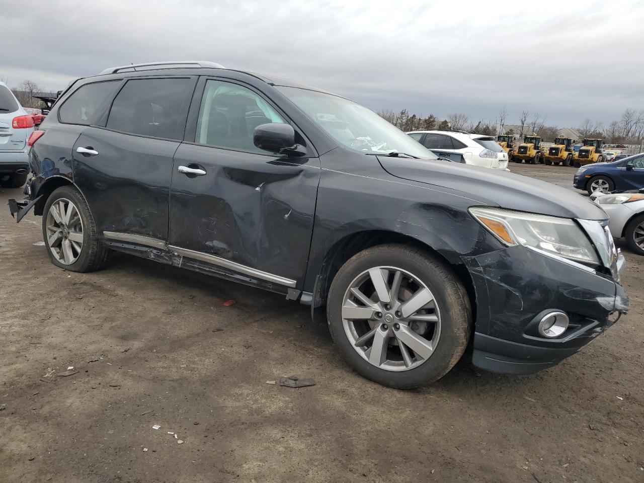 2015 Nissan Pathfinder VIN 5N1AR2MM7FC633939 Copart auction photo, rear end / front end damage thumbnail 4
