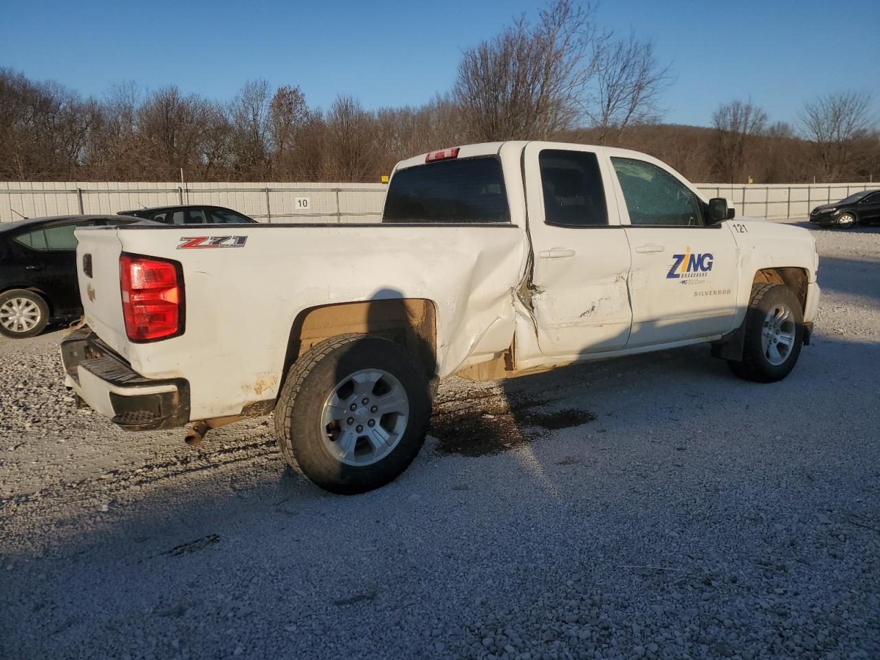2017 Chevrolet Silverado VIN 1GCVKREC8HZ218833 Copart auction photo, all over damage thumbnail 3