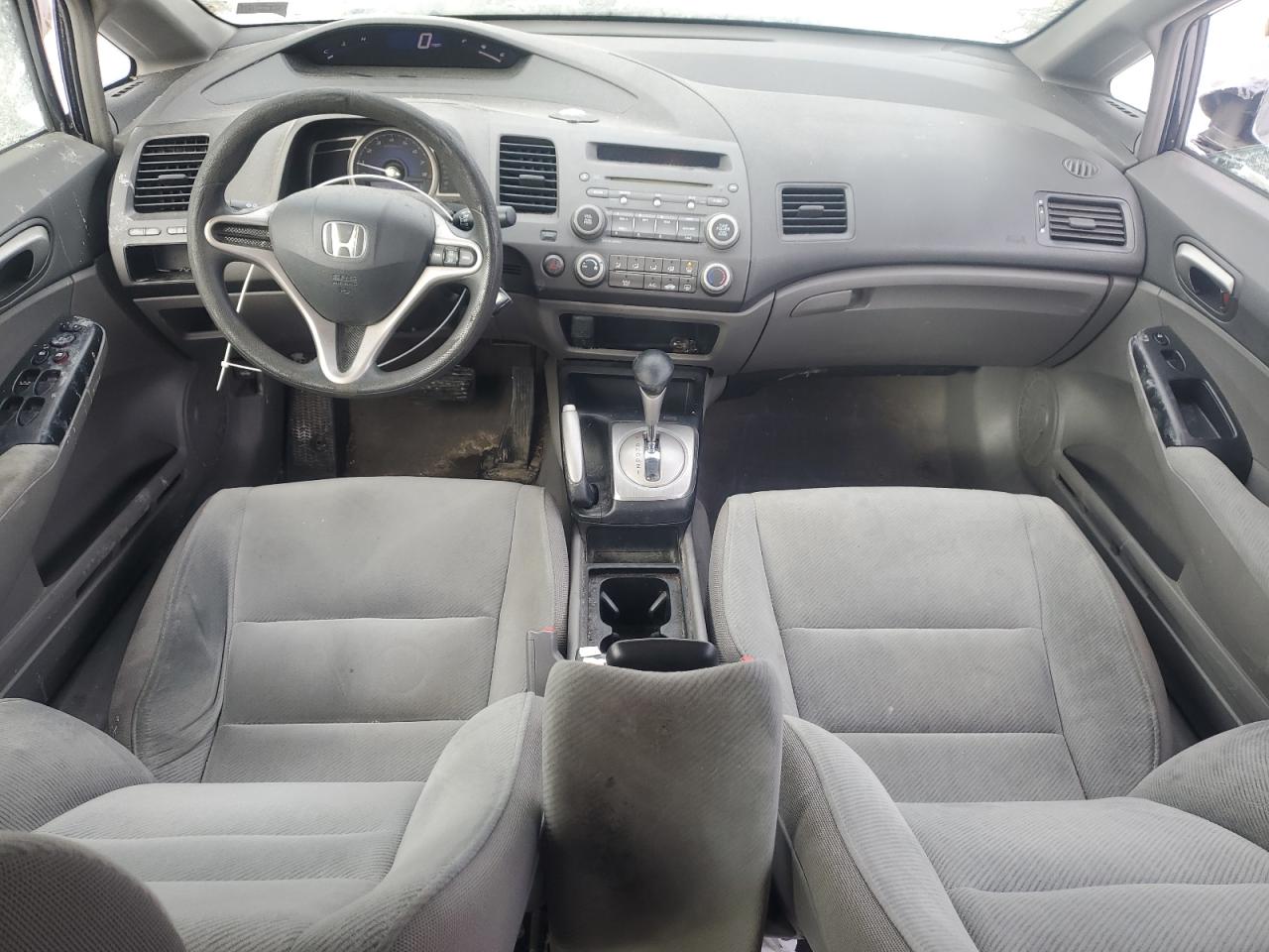 2009 Honda Civic VIN 2HGFA16549H365632 Copart auction photo, side / front end damage thumbnail 8