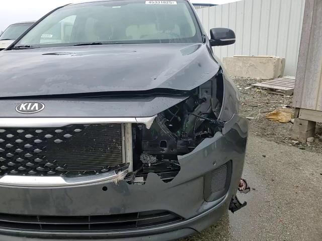 2017 KIA Sedona VIN KNDMB5C14H6280429 Copart auction photo, front end / side damage thumbnail 14