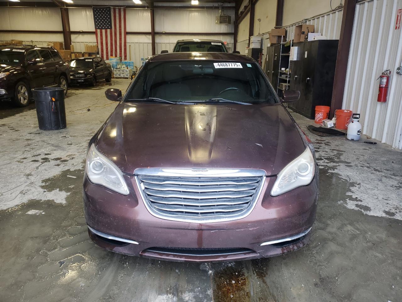2013 Chrysler 200 VIN 1C3CCBBG9DN678009 Copart auction photo, side damage thumbnail 5