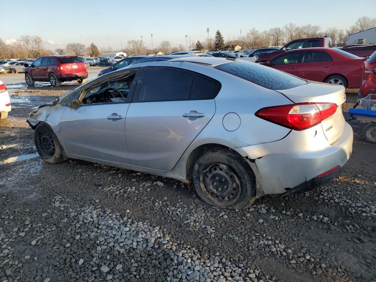 2015 KIA Forte VIN KNAFX4A64F5429523 Copart auction photo, rollover damage thumbnail 2