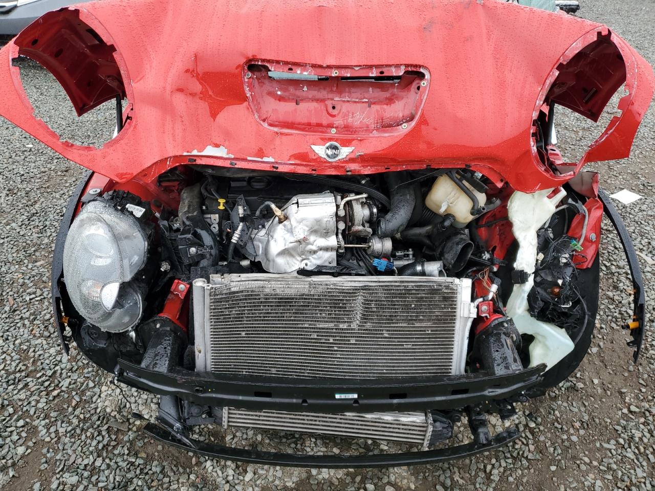 2013 MINI Cooper VIN WMWSV3C5XDT395230 Copart auction photo, front end damage thumbnail 13
