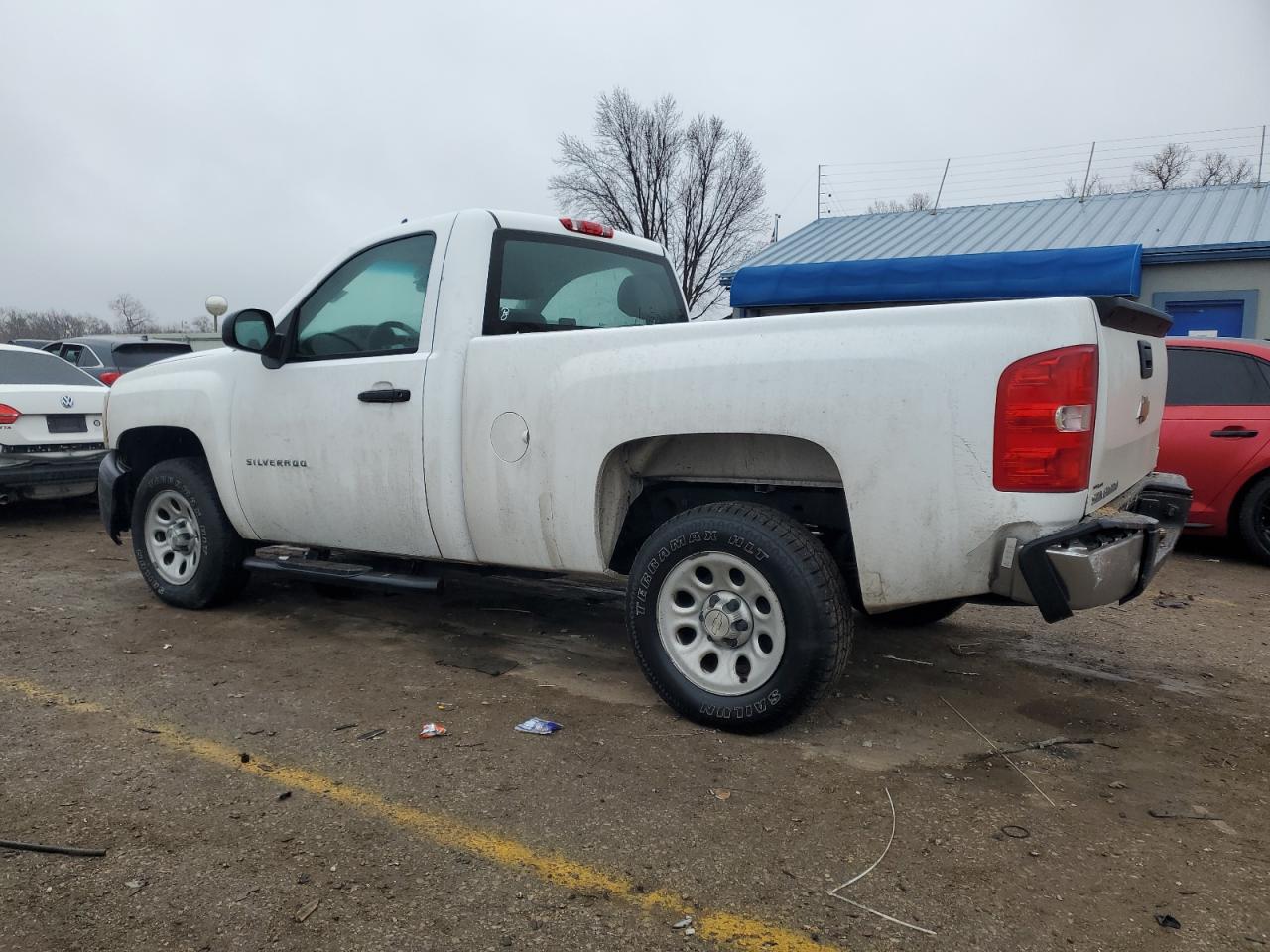 2009 Chevrolet Silverado VIN 1GCEC14X39Z186720 Copart auction photo, front end damage thumbnail 2