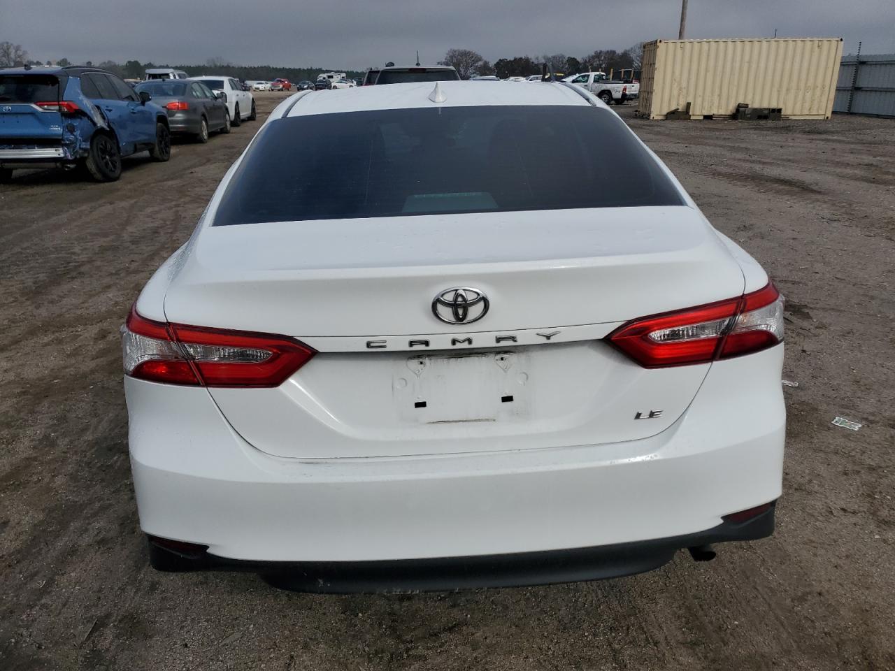 2020 Toyota Camry VIN 4T1C11AK9LU927653 Copart auction photo, rollover damage thumbnail 6