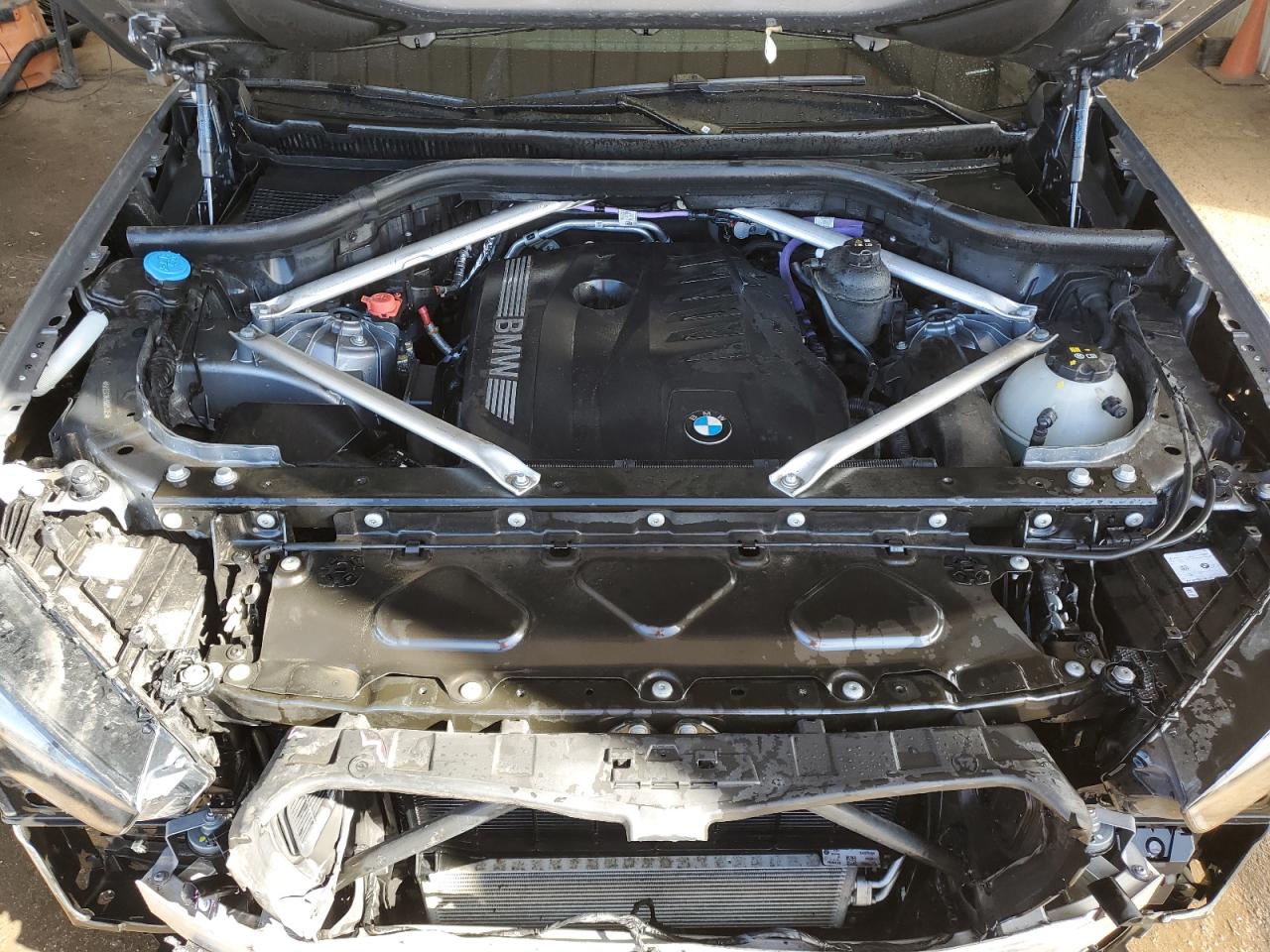 2024 BMW X5 VIN 5UX23EU07R9U94405 Copart auction photo, front end damage thumbnail 12