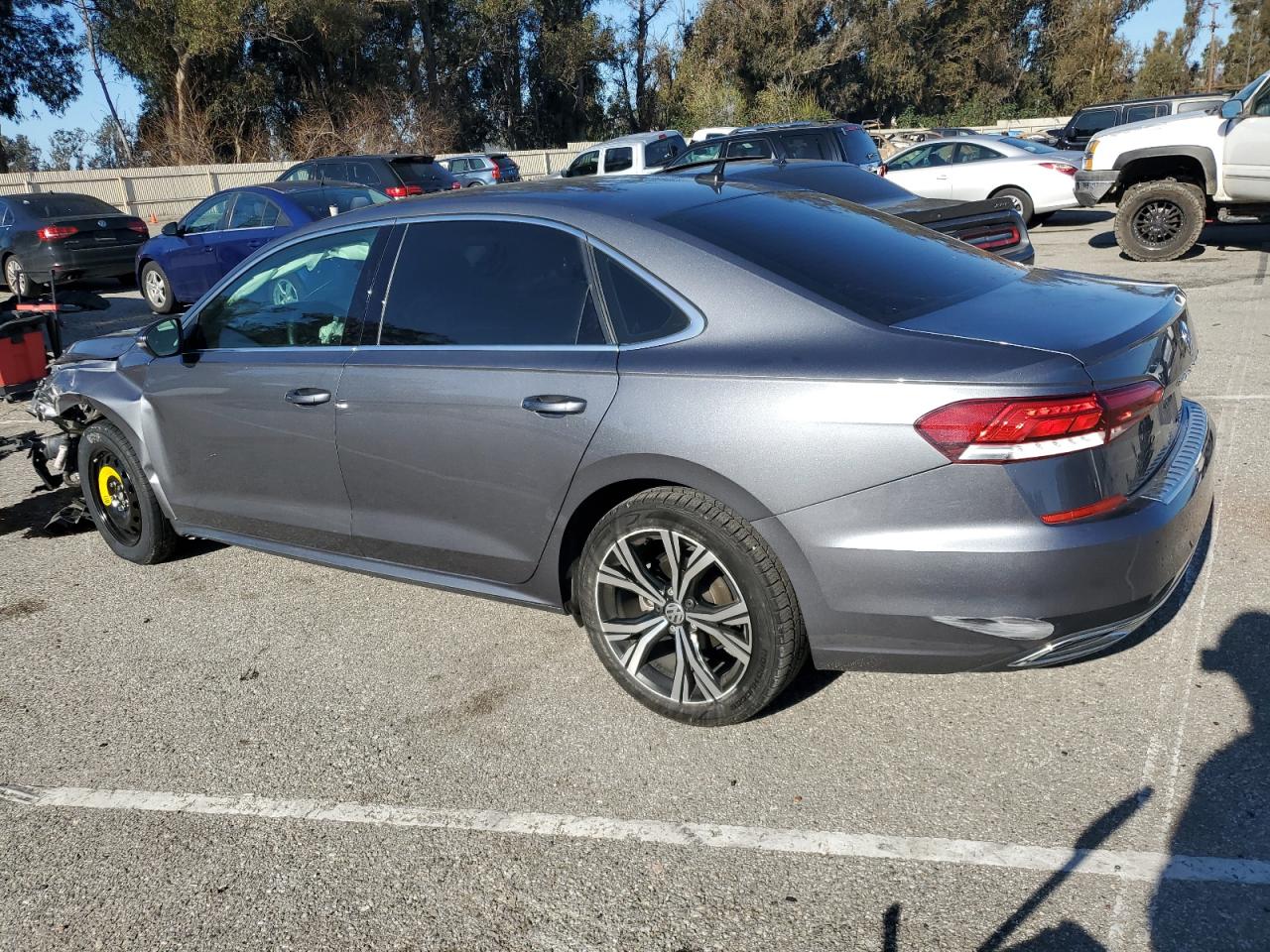 2021 Volkswagen Passat VIN 1VWSA7A39MC017324 Copart auction photo, front end / mechanical damage thumbnail 2