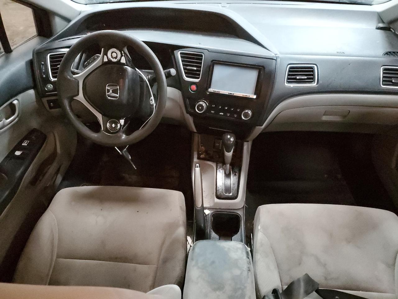 2013 Honda Civic VIN 19XFB2F52DE211460 Copart auction photo, vandalism / rear end damage thumbnail 8