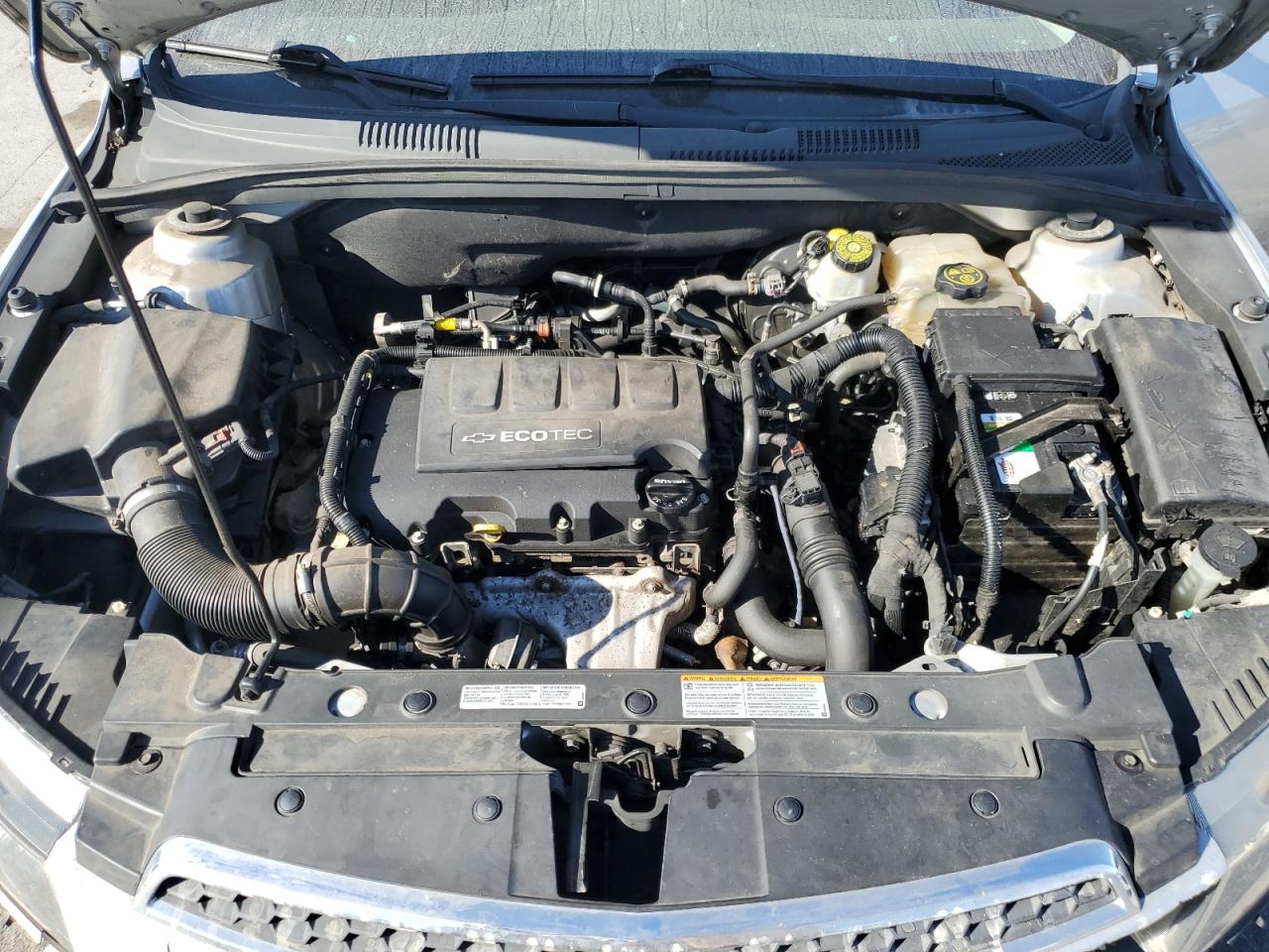 2014 Chevrolet Cruze VIN 1G1PC5SB7E7241479 Copart auction photo, all over damage thumbnail 11
