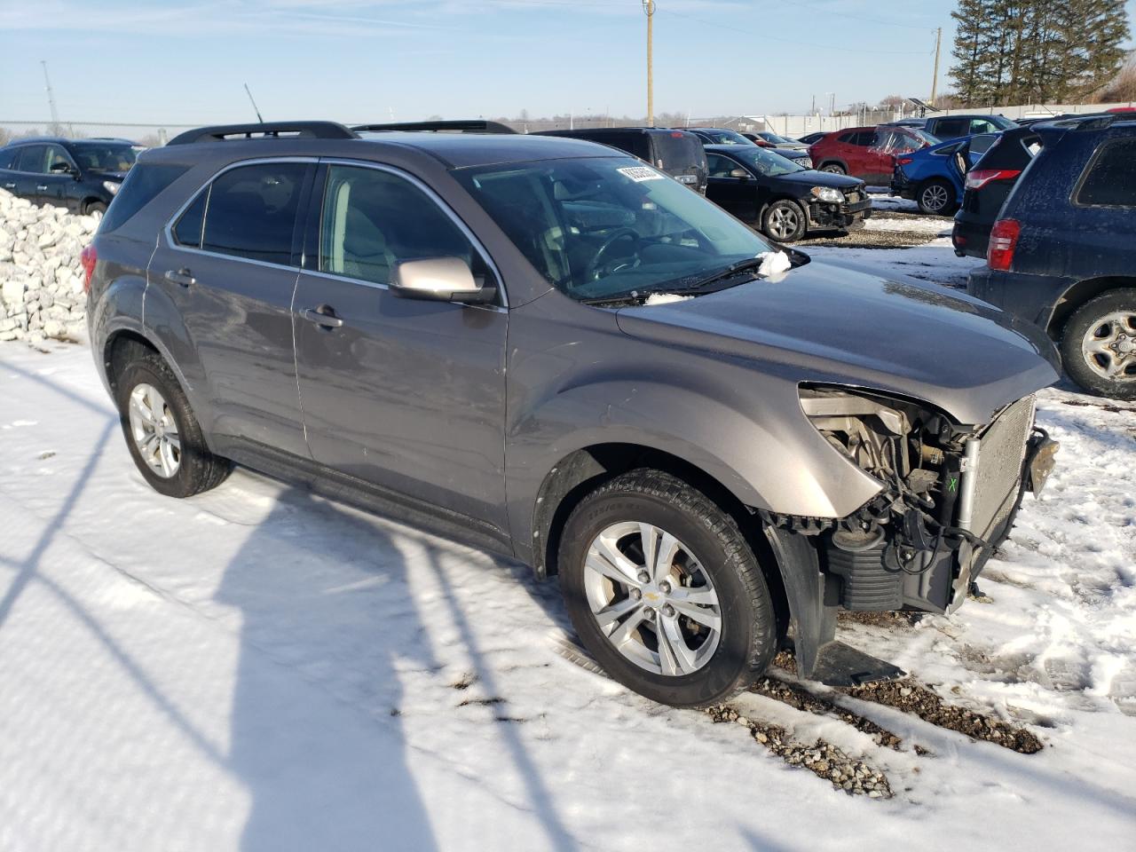 2011 Chevrolet Equinox VIN 2CNALDEC2B6395231 Copart auction photo, front end / minor dent/scratches damage thumbnail 4