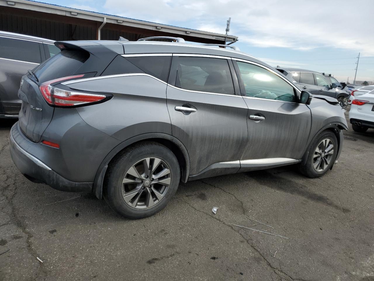 2015 Nissan Murano VIN 5N1AZ2MH9FN207953 Copart auction photo, front end damage thumbnail 3