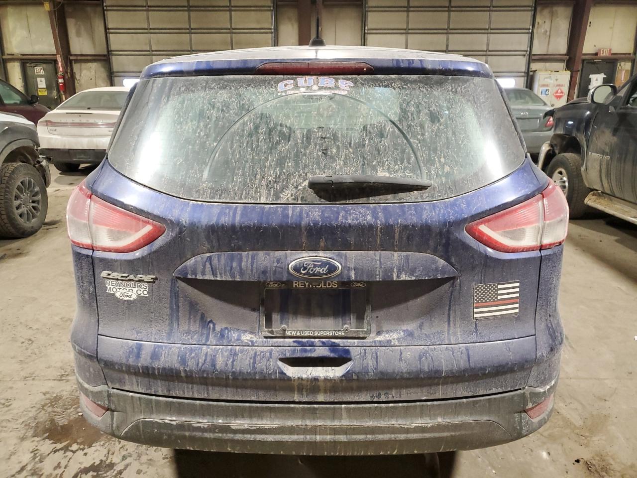 2015 Ford Escape VIN 1FMCU0F76FUB94293 Copart auction photo, undercarriage / front end damage thumbnail 6