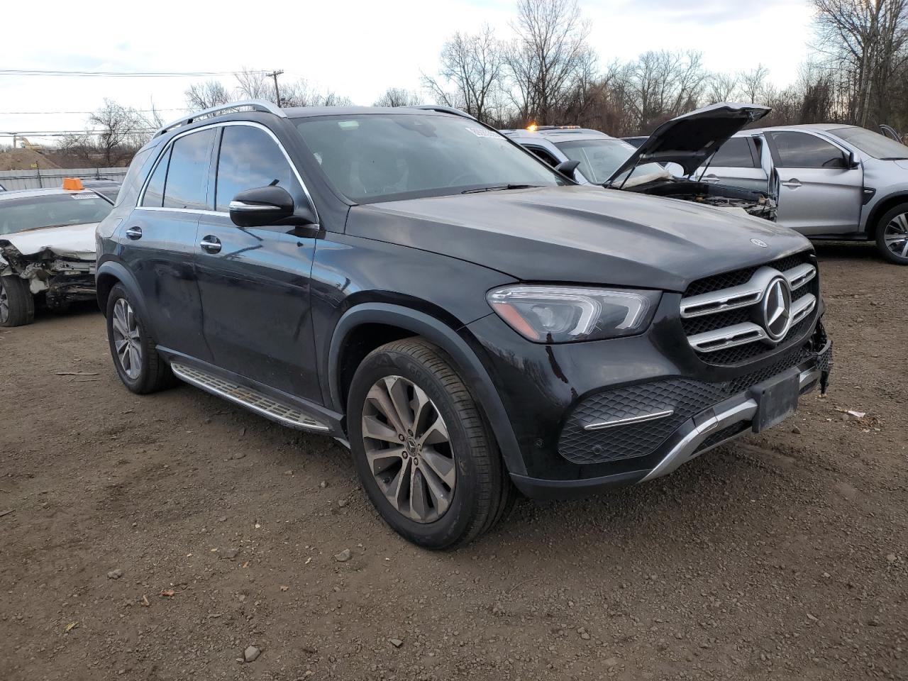 2022 Mercedes-Benz GLE VIN 4JGFB4KB0NA657646 Copart auction photo, all over damage thumbnail 4