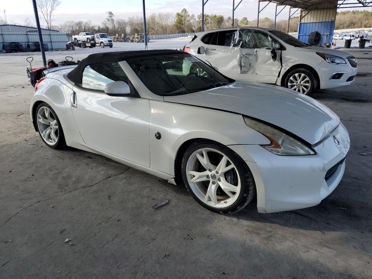 2011 Nissan 370Z VIN JN1AZ4FH7BM360475 Copart auction photo, front end damage thumbnail 4